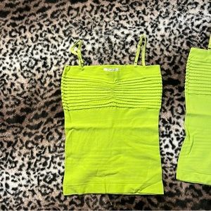 One Size Fits All Green Camisole